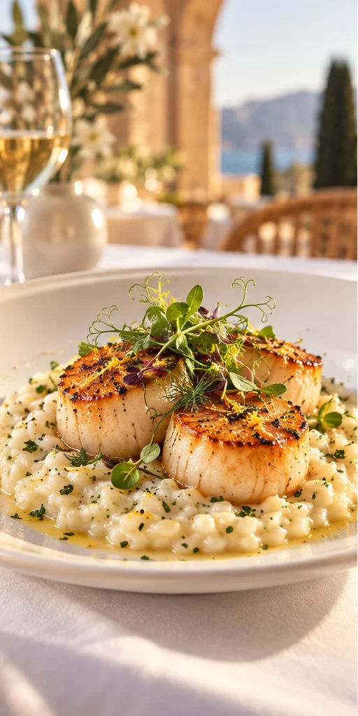 Seared Diver Scallops